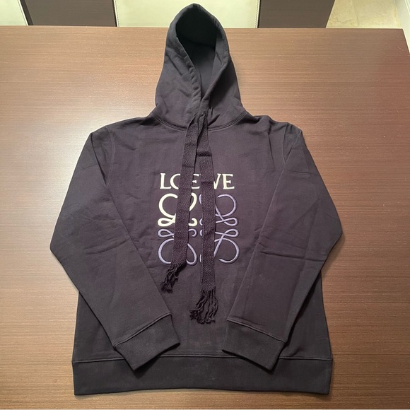 Loewe Black Hoodie for Men